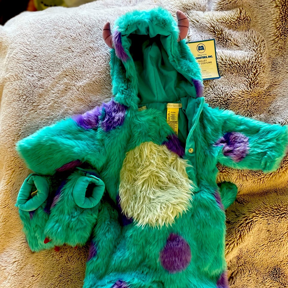 Brand New and never worn Monsters Inc Sully costume